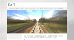 Desktop Screenshot of eahgmbh.com