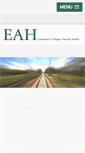 Mobile Screenshot of eahgmbh.com